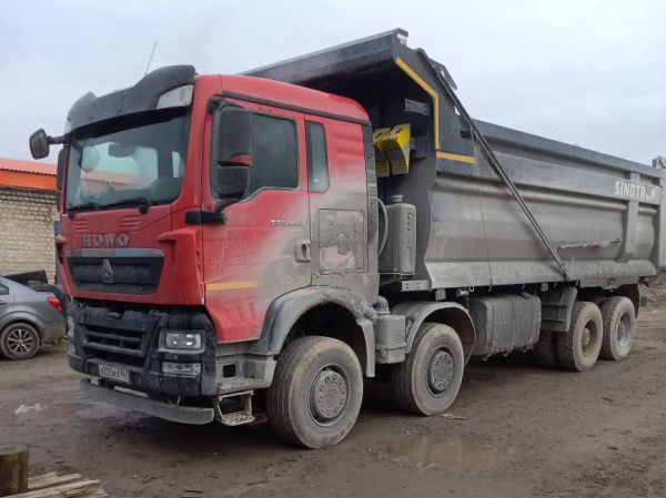 Howo T5G 8x4 Самосвал ZZ3317V384GE1 — Б/У, 2024 г.