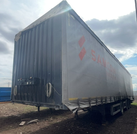 ТОНАР 97882 Полуприцеп шторный — Б/У, 2020 г.