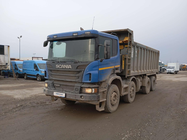 Scania P8X400 P400CB8X4EHZ — Б/У, 2017 г. (Санкт-Петербург, 556076 км)
