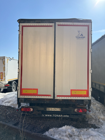 Тонар 97882 Полуприцеп шторный — Б/У, 2020 г.