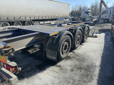 SEYIT USTA 13114 Полуприцеп контейнеровоз 3 оси — Б/У, 2023 г.