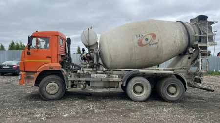 КамАЗ 6520 6x4 Автобетоносмеситель 5814Z9 — Б/У, 2024 г.