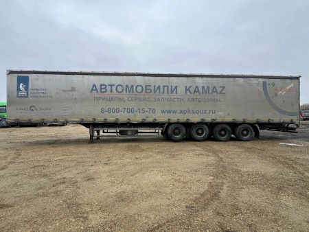 Тонар 9746 Полуприцеп шторный 97463 — Б/У, 2019 г.