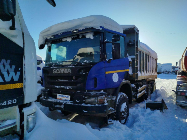 Scania P400CB6X6EHZ — Б/У, 2017 г. (Сургут, 609486 км)