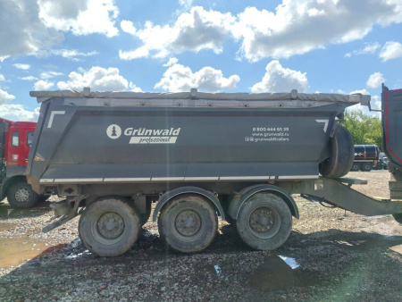 Grunwald GRW375 Прицеп самосвал — Б/У, 2022 г.