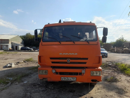 Ряжский авторемонтный завод МК-4552 на шасси КамАЗ 43253 4x2 Мусоровоз МК-4552-02 — Б/У, 2019 г.