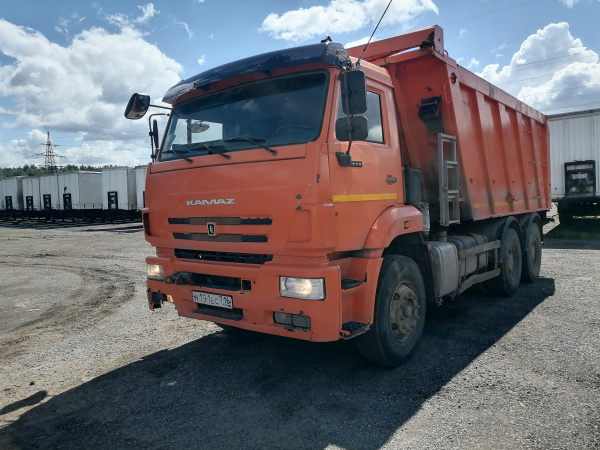 КамАЗ 6520 6x4 Самосвал 6520-53 — Б/У, 2020 г.