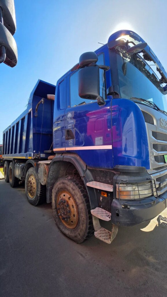 Scania G 8x4 Самосвал G480 CB8X8EHZ — Б/У, 2017 г.