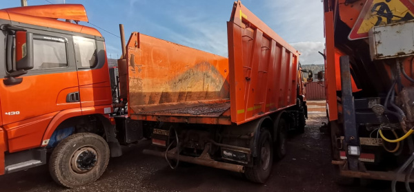 РЯЖСКИЙ АВТОРЕМОНТНЫЙ ЗАВОД МК-4534 на шасси КамАЗ 6520 6x4 КДМ — Б/У, 2022 г.