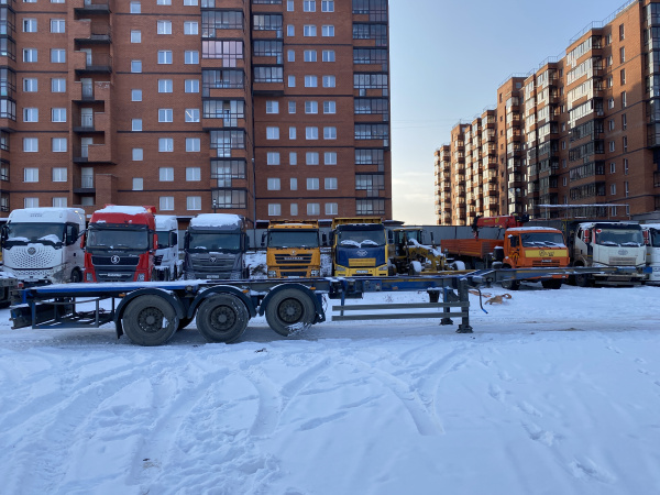 ЧМЗАП 9906 Полуприцеп контейнеровоз 3 оси 99064H-04 — Б/У, 2022 г.