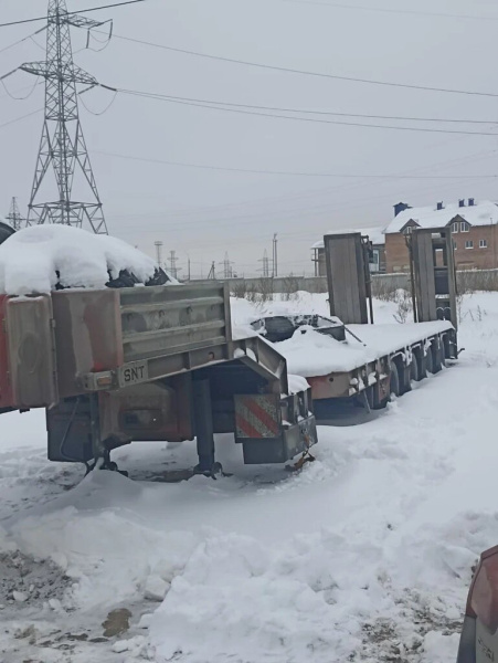 SINANLI TANKER ST4 Полуприцеп тяжеловоз 4 оси ST4FLF — Б/У, 2023 г.