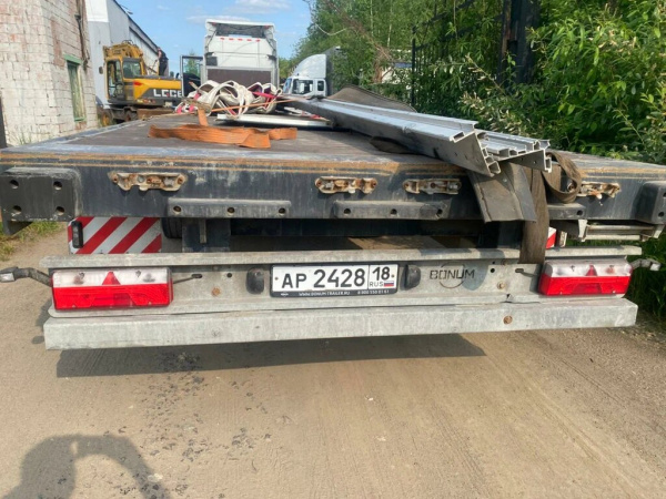 BONUM 9142 Полуприцеп шторный 914296-04 — Б/У, 2023 г.
