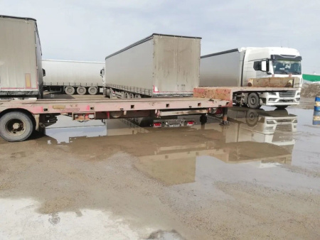 Ютерборг 9852 Полуприцеп тяжеловоз 4 оси 985245 — Б/У, 2021 г.