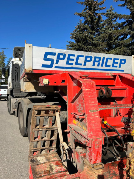 Спецприцеп 9942 Полуприцеп тяжеловоз 3 оси 994293 — Б/У, 2020 г.