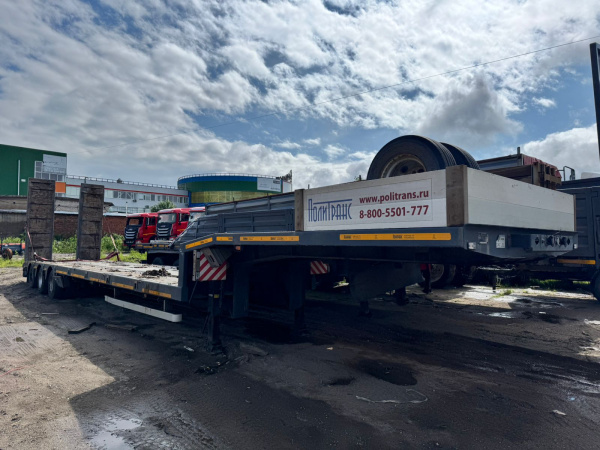 Политранс 94183 Полуприцеп тяжеловоз 3 оси 94183-010 — Б/У, 2023 г.