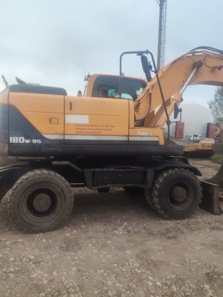 Hyundai R180 Экскаватор колесный R180W-9S — Б/У, 2016 г.