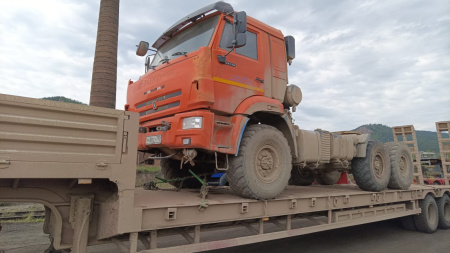 РР ГРУПП 4304 на шасси КамАЗ 43118 6x6 Седельный тягач для перевозки опасных грузов — Б/У, 2022 г.