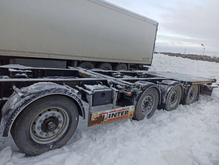 ПК ИНТЕРПРИЦЕП 8533 Полуприцеп контейнеровоз 4 оси 853385 — Б/У, 2023 г.