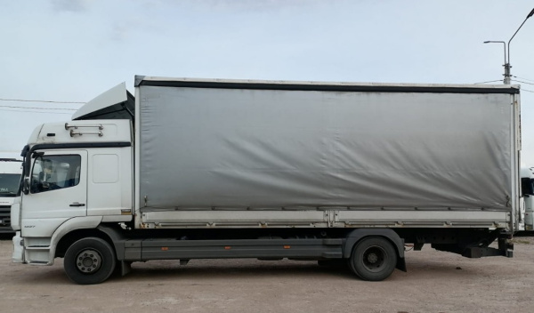 Mercedes-Benz ATEGO 4x2 Бортовой с гидробортом 1227 — Б/У, 2019 г.