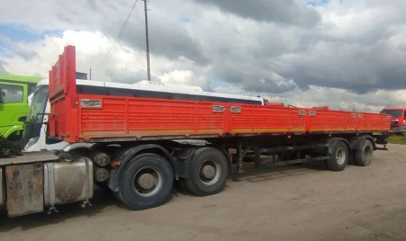 МАЗ 938660 Полуприцеп бортовой 938660-2010 — Б/У, 2023 г.