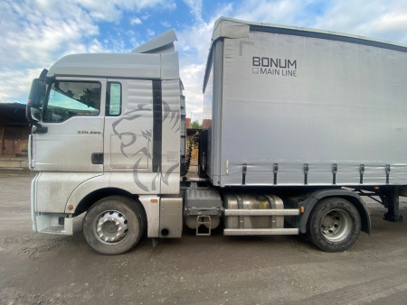 BONUM 9142 Полуприцеп шторный 914296-04 — Б/У, 2023 г.