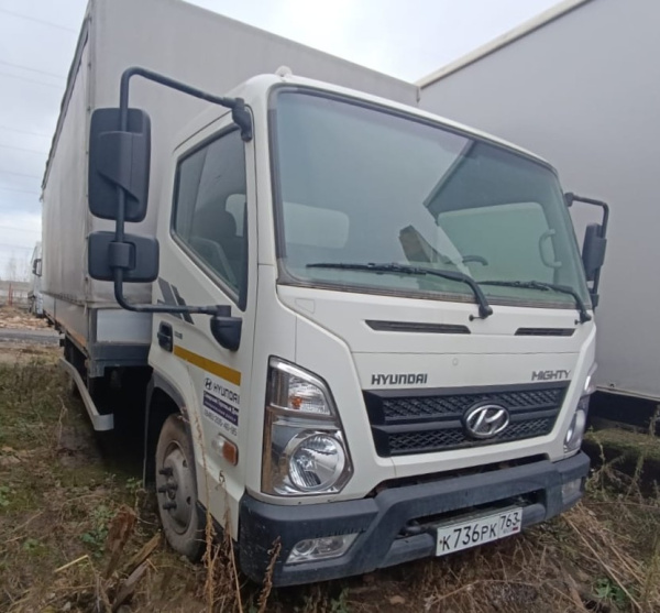 АВТОМЕХАНИЧЕСКИЙ ЗАВОД 4750* на шасси Hyundai Mighty EX8 Бортовой (Евроборт) — Б/У, 2022 г.