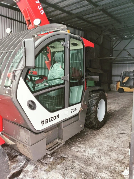 BIZON 735 Телескопический погрузчик — Б/У, 2024 г.