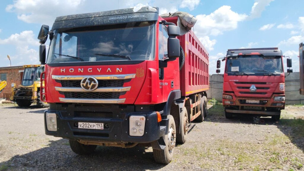 HONGYAN 908 8x4 Самосвал CQ3406HV39 — Б/У, 2021 г.