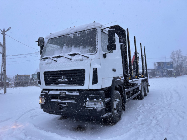 МАЗ 6312 6x4 Сортиментовоз с КМУ 61C505 — Б/У, 2024 г.