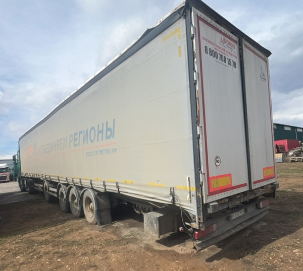 ТОНАР 97882 Полуприцеп шторный — Б/У, 2020 г.