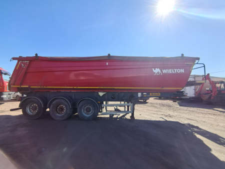 Wielton NW-3 Полуприцеп самосвальный NW3S33PK — Б/У, 2018 г.