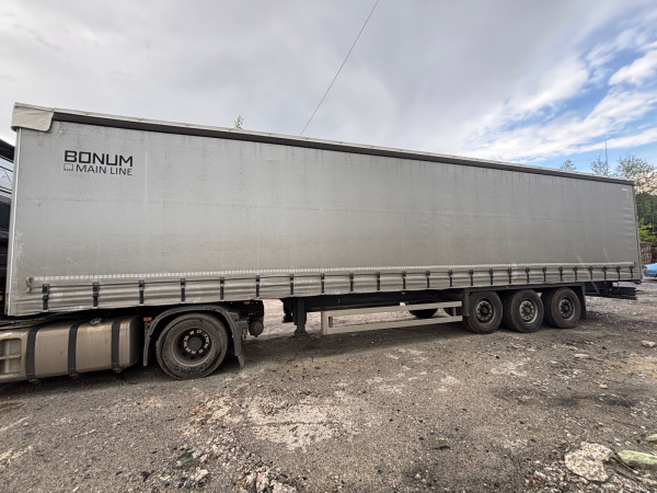 BONUM 9142 Полуприцеп шторный 914296-04 — Б/У, 2023 г.