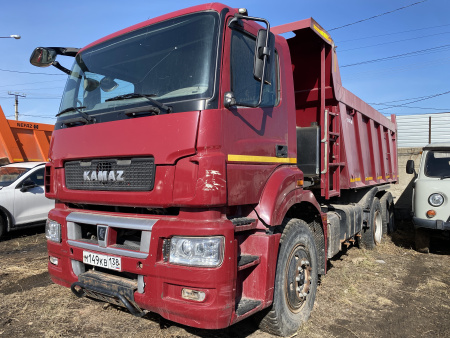 КамАЗ 6580 6x4 Самосвал 6580-S5 — Б/У, 2021 г.