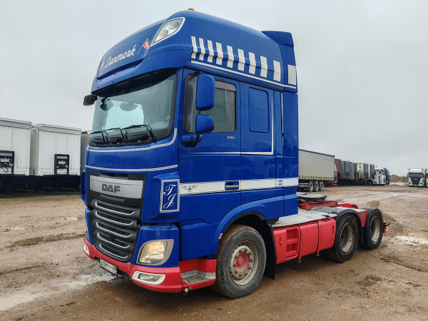 DAF XF 6x2 Седельный тягач XF 510 FTS — Б/У, 2017 г.