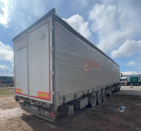 ТОНАР 97882 Полуприцеп шторный — Б/У, 2020 г.