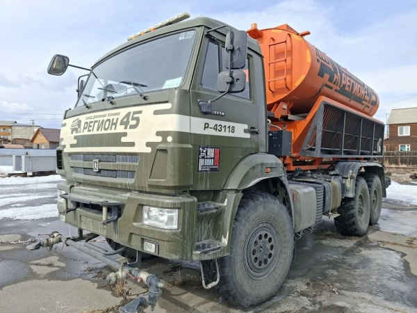 ЗДТ Регион 45 Р-43118 на шасси КамАЗ 43118 6x6 КДМ — Б/У, 2024 г.