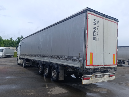 BONUM 9142 Полуприцеп шторный 914296-04 — Б/У, 2024 г.