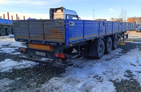МАЗ 975830 Полуприцеп бортовой — Б/У, 2024 г.