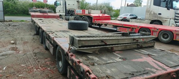 Тверьстроймаш 9939 Полуприцеп тяжеловоз 4 оси 993941 — Б/У, 2022 г.