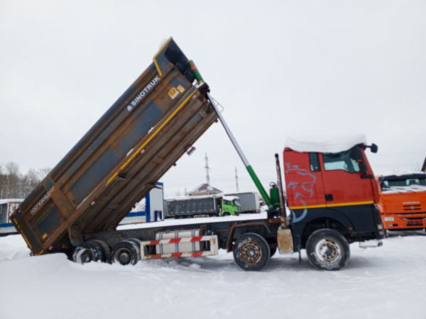SITRAK C7H 8x4 Самосвал ZZ3316V386ME — Б/У, 2023 г.