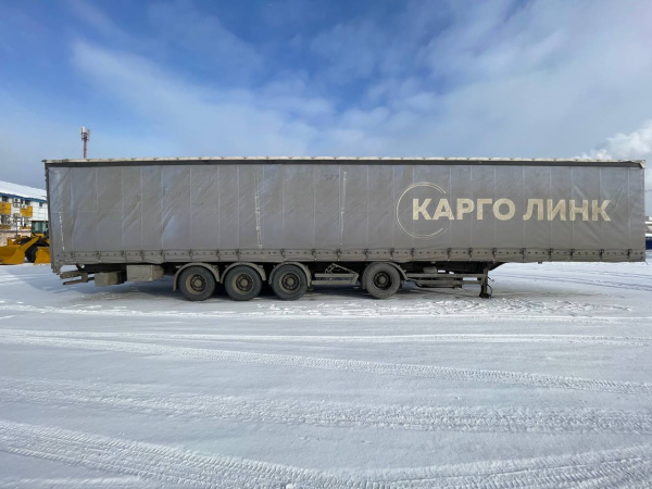 Тонар 97882 Полуприцеп шторный — Б/У, 2021 г.