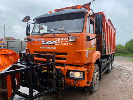 СмолМаш СДК на шасси КамАЗ 6520 6x4 КДМ СДК-6520 — Б/У, 2023 г.