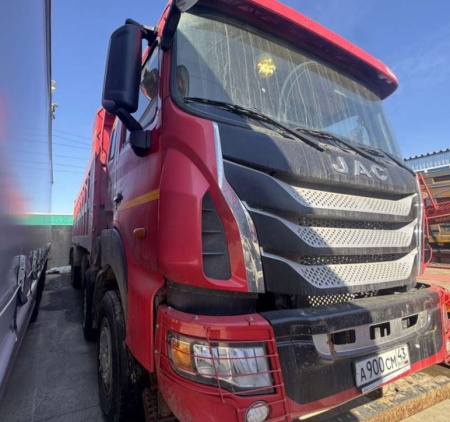 JAC N410 8x4 Самосвал — Б/У, 2023 г.