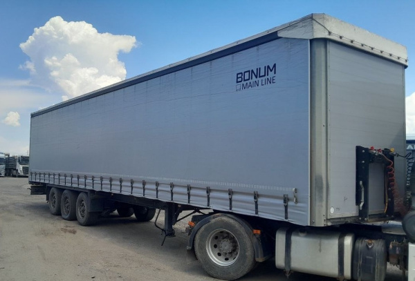 BONUM 914296-04 Полуприцеп шторный — Б/У, 2024 г.