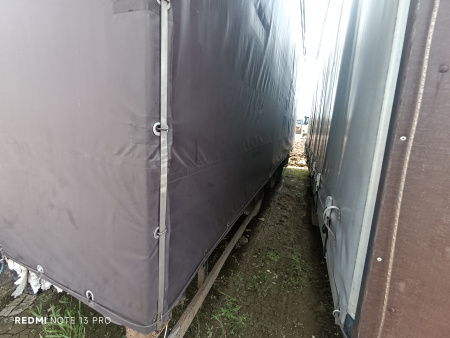 Камский завод Трансмаш 870610 Прицеп шторно-бортовой — Б/У, 2019 г.