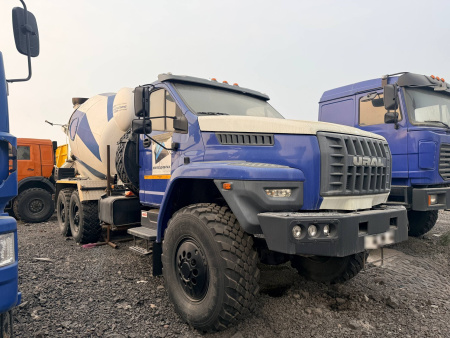 Ural 4320 6x6 Автобетоносмеситель — Б/У, 2022 г.
