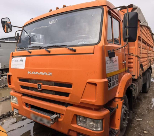 КАМАЗ 65115 6x4 Зерновоз — Б/У, 2017 г.