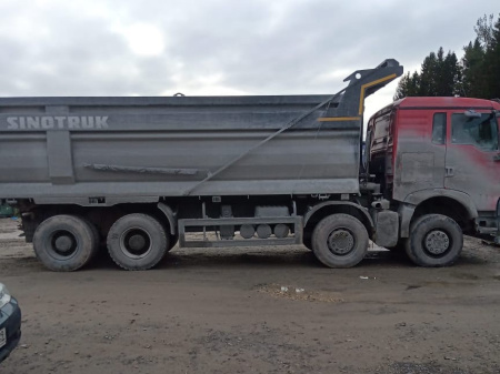 Howo T5G 8x4 Самосвал ZZ3317V384GE1 — Б/У, 2024 г.