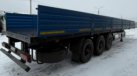 Туймазинский завод автобетоновозов 5885 Полуприцеп бортовой 588513 — Б/У, 2024 г.