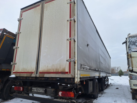 Туймазинский завод автобетоновозов 5885 Полуприцеп шторный 588516 — Б/У, 2022 г.